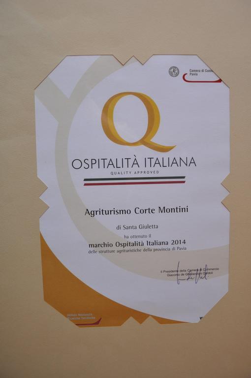 Agriturismo Corte Montini Villa Santa Giuletta Eksteriør bilde